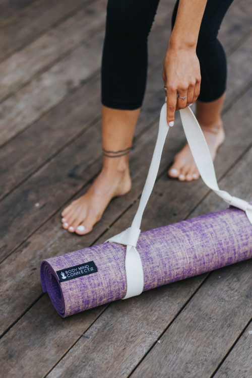Eco-friendly Yoga Mat Purple – Byron Bay Yoga Mats